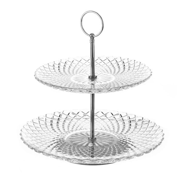 Alzatina in vetro Harlequin – Casa Selección