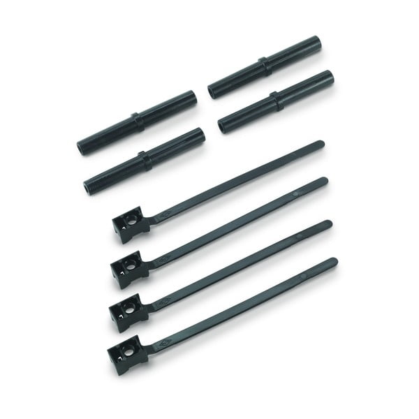 Mensola bianca a due livelli sopra la lavatrice Sky Wash - Metaltex-image-2