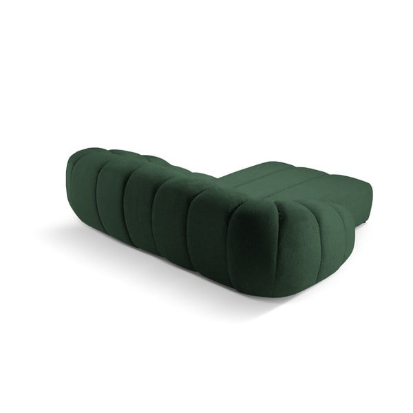 Divano angolare verde (con penisola a sinistra) Diana – Micadoni -image-3