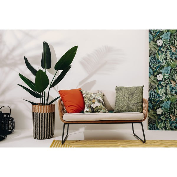 Seduta da giardino in rattan artificiale Vistdal - Bonami Essentials-image-1