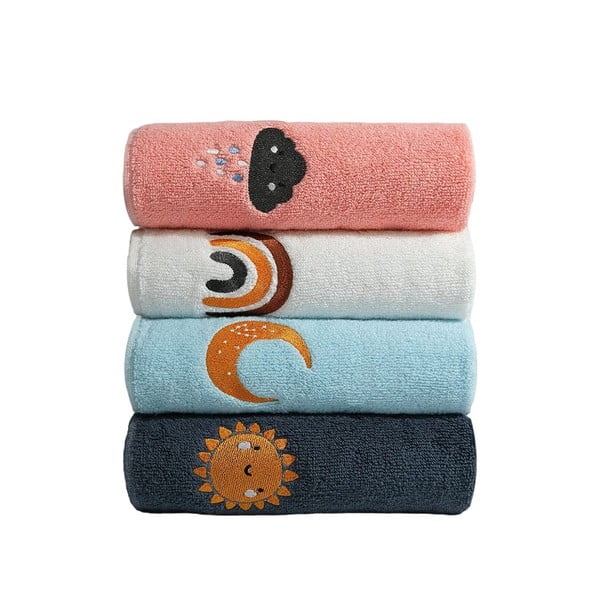 Asciugamani in cotone in set da 4 30x50 cm - Mila Home