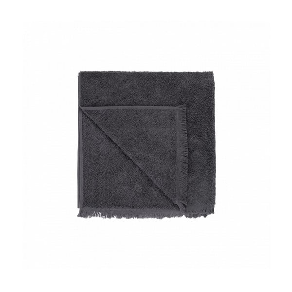 Asciugamano in cotone grigio scuro 70x140 cm Frino - Blomus