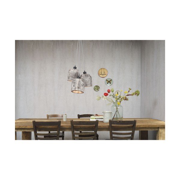 Lampada a sospensione in legno di betulla Aspen Triple - Citylights-image-4
