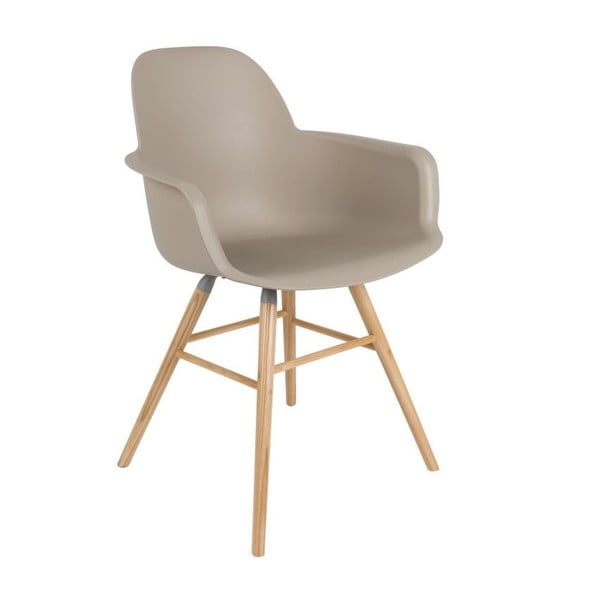 Sedie da pranzo beige in set di 2 Albert - Zuiver