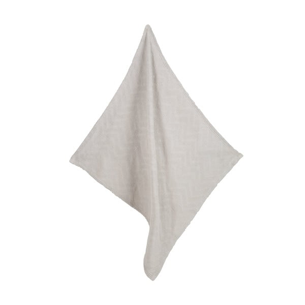 Coperta grigio chiaro in cotone biologico 80x80 cm Lil Planet - Roba-image-3