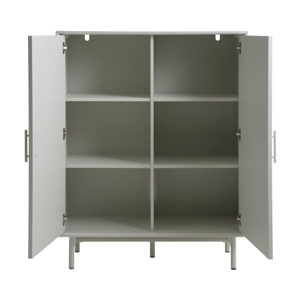 Armadietto grigio 100x125x40 cm Palma – Unique Furniture-image-3