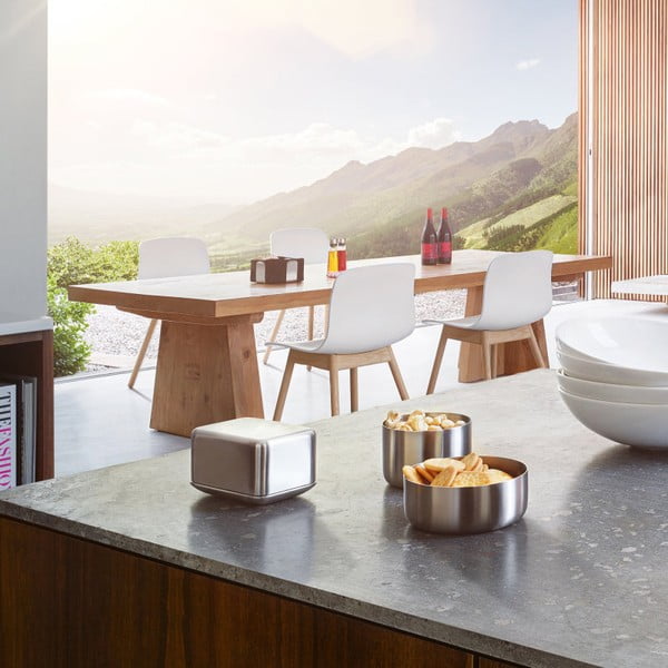 Burriera in acciaio inox per 250 g di burro Basic - Blomus-image-1