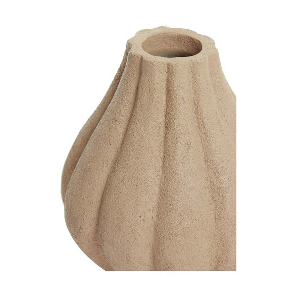 Vaso in poliresina beige Zucca - Light & Living-image-4