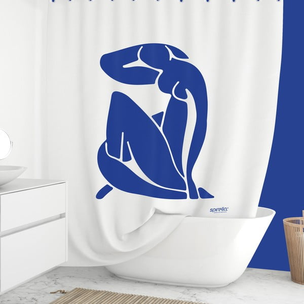 Tenda per doccia 180x200 cm Thalia – Spirella-image-3