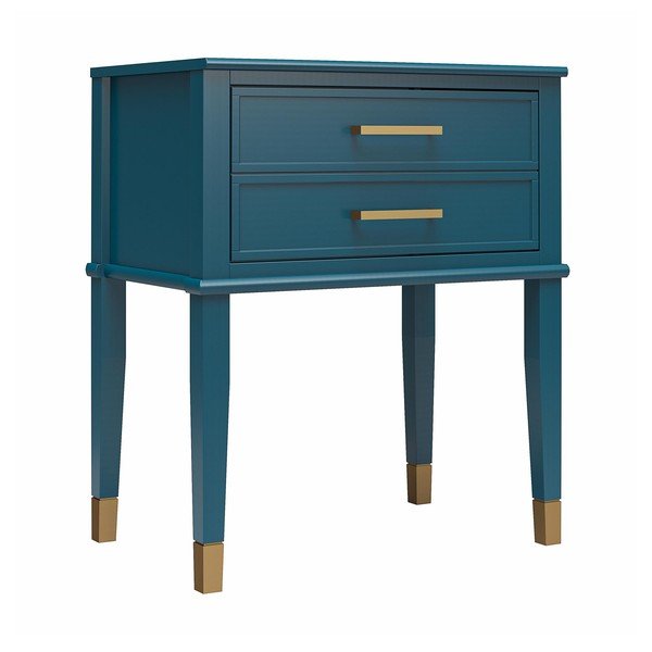 Comodino blu scuro Westerleigh - CosmoLiving by Cosmopolitan