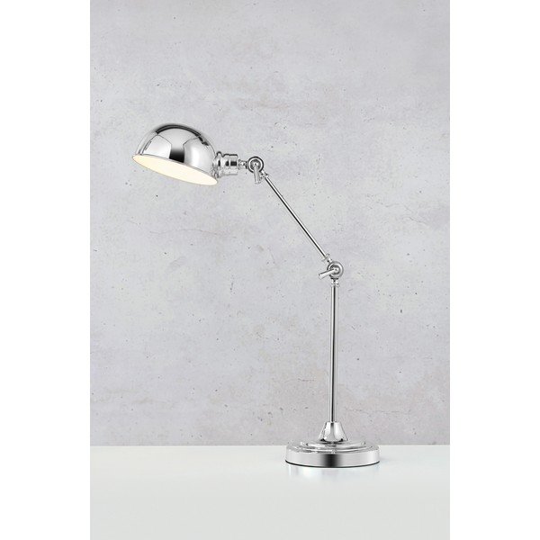 Lampada da tavolo in argento (altezza 67 cm) Portland - Markslöjd-image-3