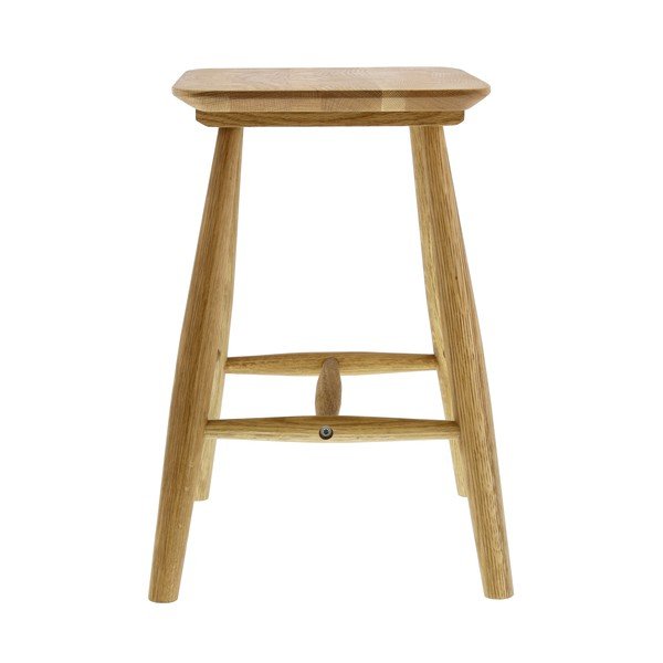 Sgabello in legno di quercia Bodo - Villa Collection-image-2