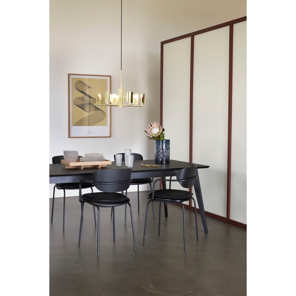 Set di 2 vasi in vetro fatti a mano blu/viola Hazy - Hübsch-image-2