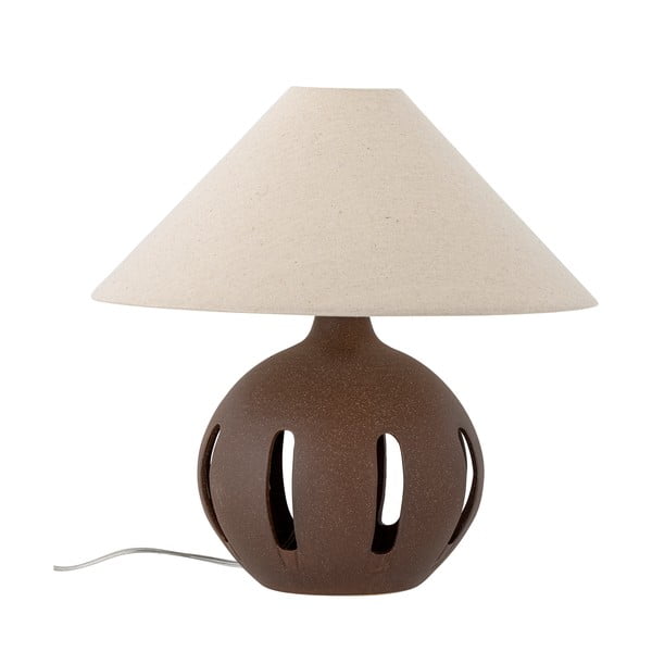 Lampada da tavolo color crema con paralume in tessuto (altezza 40,5 cm) Liana - Bloomingville