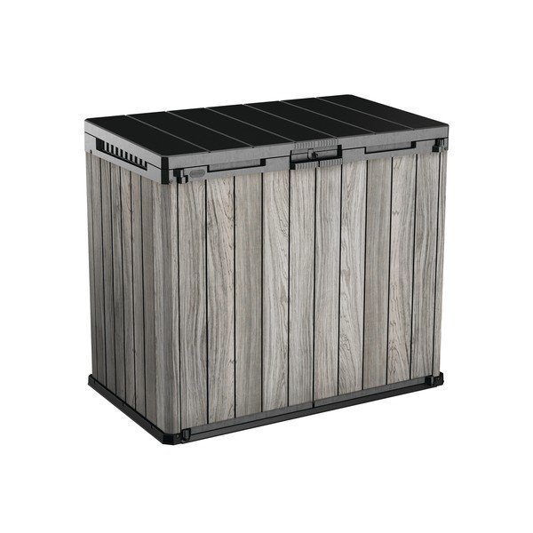 Cassetta di plastica grigia per il giardino Deco - Keter