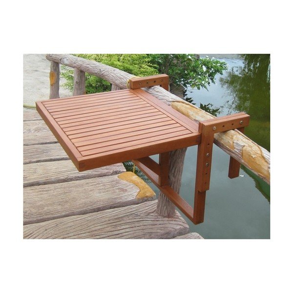 Tavolo da balcone sospeso 64x65 cm Berkeley - Garden Pleasure-image-1