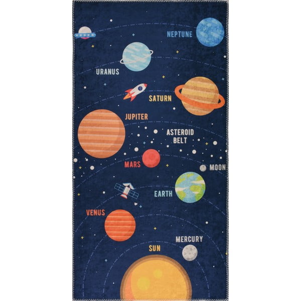 Tappeto per bambini 120x180 cm Solar System - Vitaus