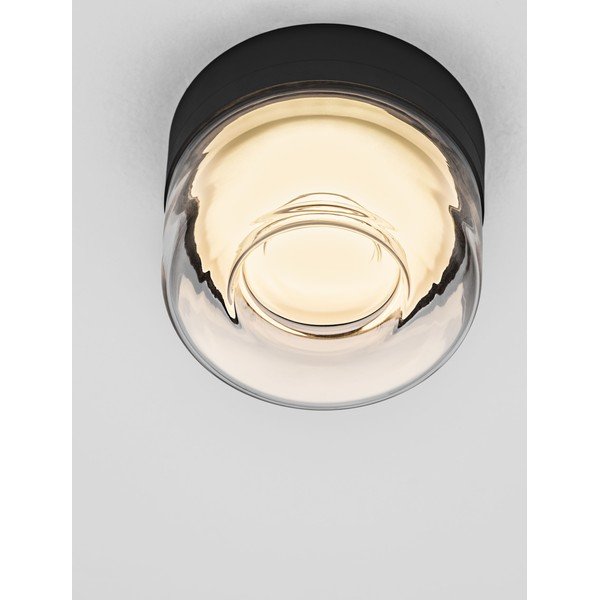 Plafoniera LED nera opaca in alluminio Doris – Nova Luce-image-1
