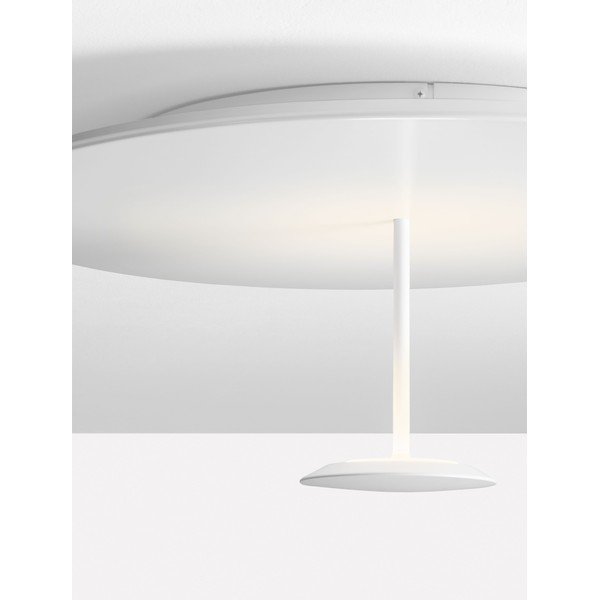 Plafoniera LED bianco opaco in acciaio con intensità regolabile Nima – Nova Luce-image-2