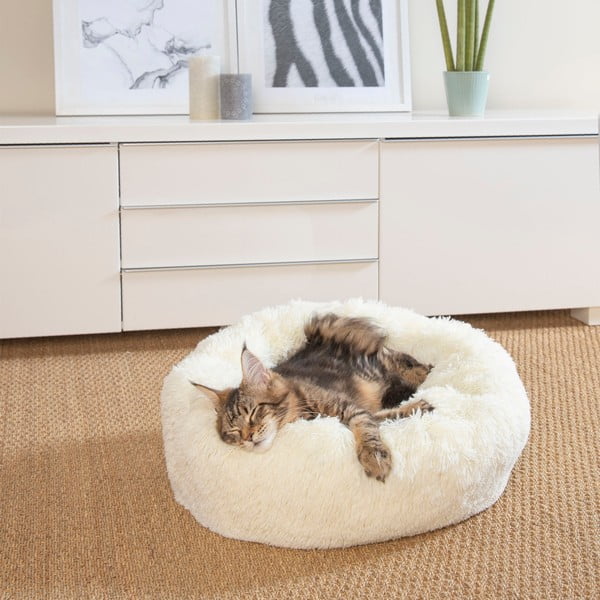 Letto per cani crema ø 55 cm - Love Story-image-1