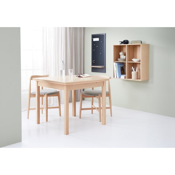 Sedia da pranzo in rovere in colore beige-naturale Dora - Hammel Furniture-image-1