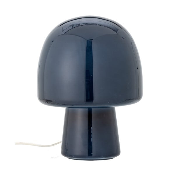 Lampada da tavolo blu scuro con paralume in vetro (altezza 26,5 cm) Paddy - Bloomingville