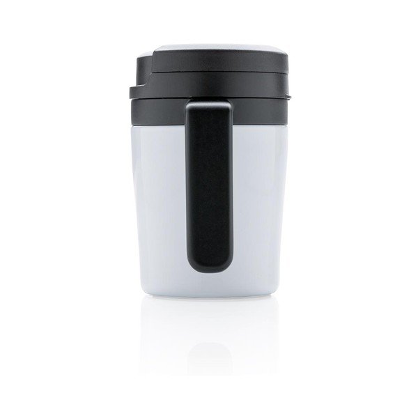 Bílý termohrnek s ouškem XD Design Coffee to Go, 160 ml-image-1