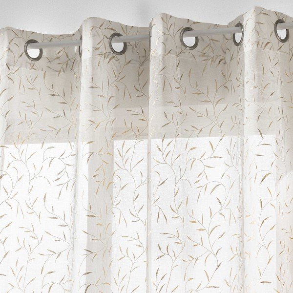 Tenda in beige e oro 140x240 cm Maissa - douceur d'intérieur