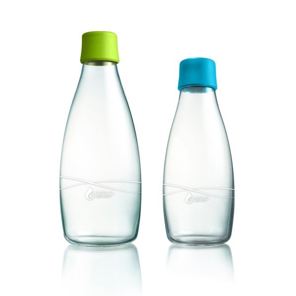 Set dvou lahví ReTap - green & light blue