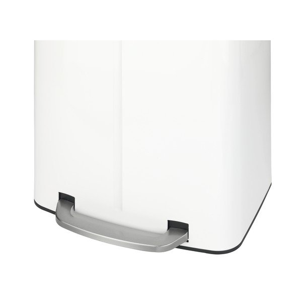 Cestino doppio a pedale bianco, 2x 20 l Primo - Wenko-image-3