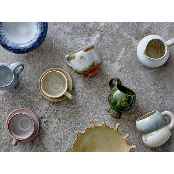 Tazzine in set per cappuccino in gres 4 pz 200 ml Jade – Bloomingville-image-3