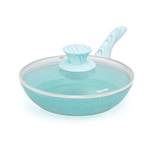 Padella blu con coperchio Padella, ø 20 cm Miss Gourmet - Bisetti
