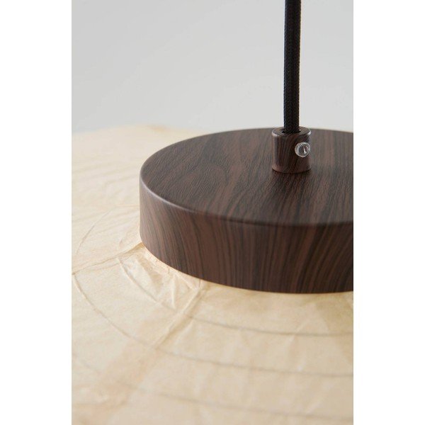 Lampadario beige in carta ø 60 cm Siv – Jotex-image-4