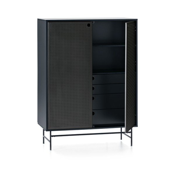 Mobile nero e blu 93x130 cm Punto - Teulat-image-4