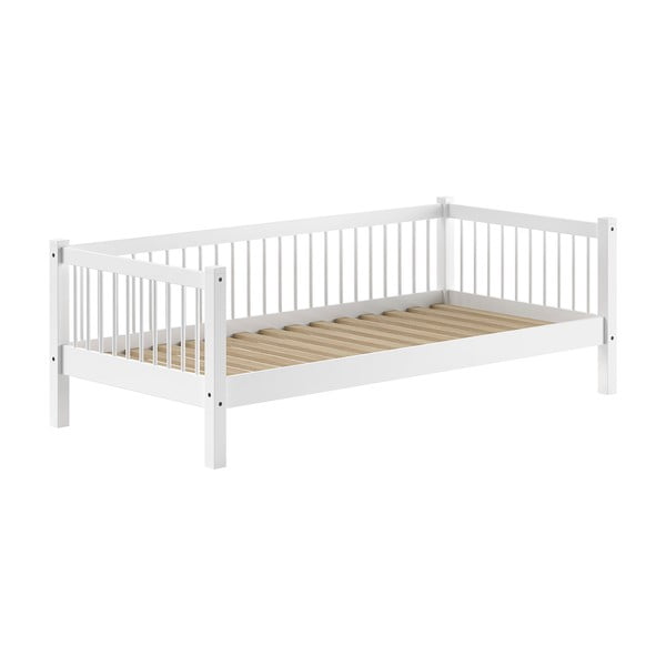 Letto bianco per bambini in legno di faggio 90x200 cm Forrest - Vipack