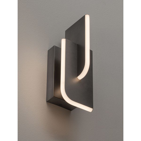 Lampada da parete LED grigio chiaro in metallo con intensità regolabile Totem – Nova Luce-image-1