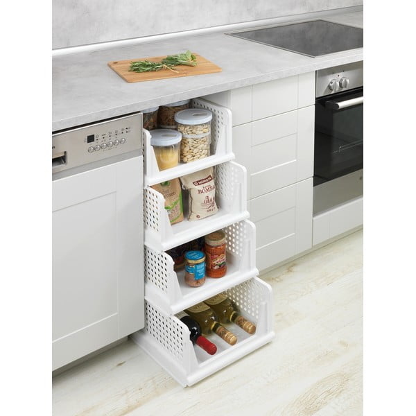 Organizzatori per armadi in plastica in set da 2 - Maximex-image-1