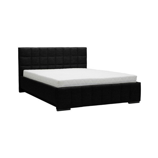 Černá dvoulůžková postel Mazzini Beds Dream, 140 x 200 cm