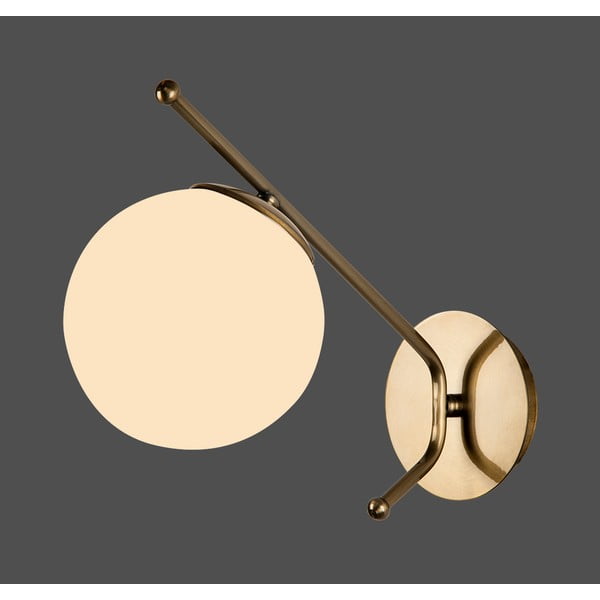 Lampada da parete color oro, altezza 31 cm Star - Squid Lighting-image-1