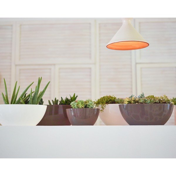 Fioriera in plastica riciclata 35 cm Bahia – Artevasi-image-1
