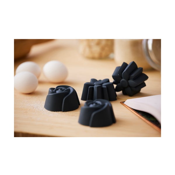 Set di stampi per muffi in silicone 6 pz  Rose - Blomsterbergs-image-4