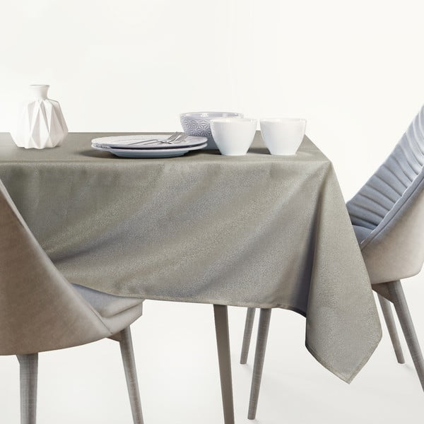 Tovaglia ovale Empire Cappuccino, 140 x 240 cm - AmeliaHome-image-3