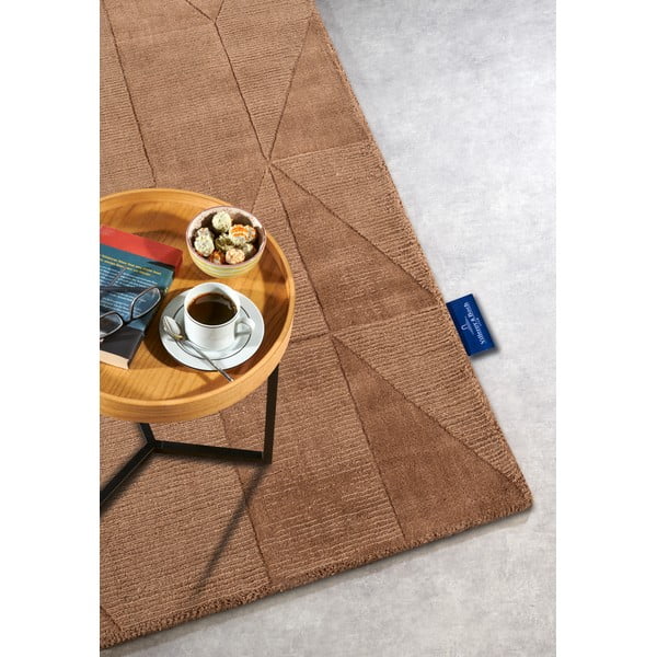 Tappeto marrone in lana tessuto a mano 190x280 cm Ursule - Villeroy&Boch-image-2