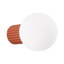 Lampada da parete arancione ø 12 cm Orbital – Sollux