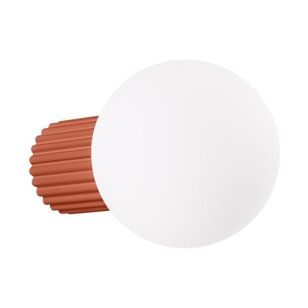 Lampada da parete arancione ø 12 cm Orbital – Sollux