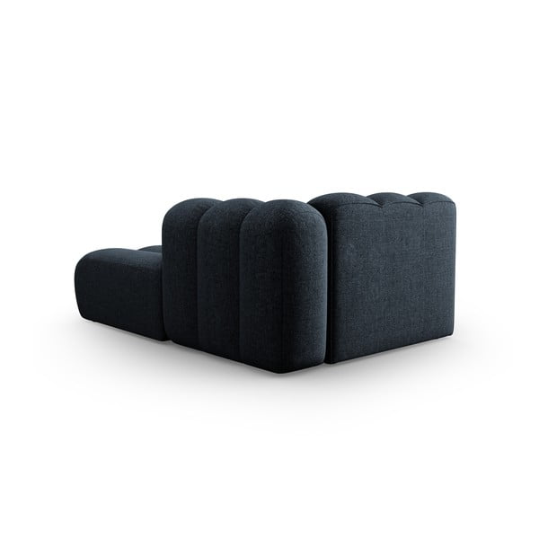 Chaise longue componibile blu (con penisola a destra) Lupine – Micadoni Home-image-3