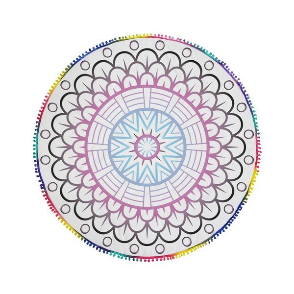 Kruhová plážová osuška La Chanta Magna Round Beach Towel, ⌀ 1,5 m