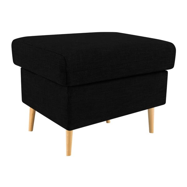 Pouf nero Iris - Mazzini Sofas-image-4