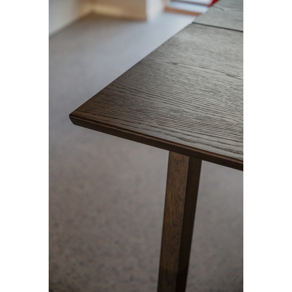 Tavolo da pranzo con piano effetto rovere allungabile 90x180 cm Melfort – Rowico-image-3