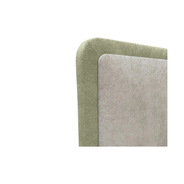 Letto matrimoniale beige imbottito con contenitore con rete inclusa 180x200 cm Mara – Bobochic Paris-image-4